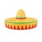 A 3D minimalistic model of a Mexican hat