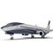 3D Model Boeing 737-900 ER Generic With Cabin On White Background