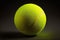 A 3d modeling of a perfect tennis ball Ai generated