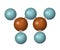 3D molecule of P2O5.