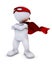 3D Morph Man super hero