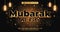 3d mubarak al fitr text effect editable text style. Luxury Eid Mubarak Text Effect. Vector illustration