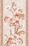 3d mural wallpaper flowers branches , butterfly , birds .Suitable for use on a wall frame