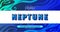 3d neptune wave fluid water editable text effect. eps vector file. deep blue ocean