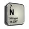 3d Nitrogen element