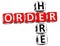 3D Order Here Crossword