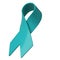 3d Ovarian Cancer Awareness Month Teal Color Ribbon Ovarian Cancer, Polycystic Ovary Syndrome, Post Traumatic Stress