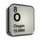 3d Oxygen element