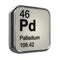 3d Palladium element