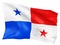 3D Panama flag