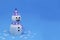 3d paper snowmen for christmas decor