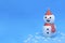 3d paper snowmen for christmas decor