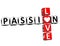 3D Passion Love Crossword text