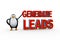 3d penguin with generate leads