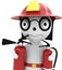 3d person - fireman