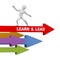 3d person joy ride on learn and lead arrow