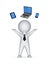 3d person, notebook, tablet PC and cellphone.