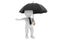 3d person under the protection umbrella