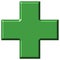 3D Pharmacy Cross