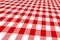 3d picnic tablecloth red and white