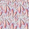 3d pink bud type or drop seamless pattern