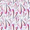 3d pink bud type or drop seamless pattern