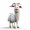 3d Pixar Goat: Cartoon Buck The Goats Character In Imax Style