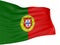 3D Portuguese flag