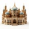 3d Printed Palace Building With Spectacular Backdrops