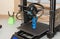 3D Printer of blue dragon