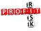 3D Profit Risk Crossword