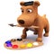 3d Puppy artist