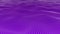 3D Purple color slow motion waving vertical strip lines on Purple background