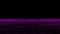 3D Purple Flowing Digital Grid Floor Loopable Graphic Element Background