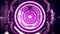 3D Purple Fuchsia Sci-Fi Tech Tunnel Loopable Background