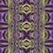 3d purple gold silver purple fractal pattern