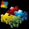 3D Puzzle Pieces