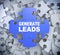 3d puzzle pieces - generate leads