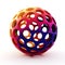 3d rainbow sphere