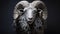 3d Ram Head Evocative Environmental Portraits Of Supernatural Creatures