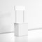 3D Realistic Blank White Promo Stand