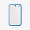 3d Realistic blue smart phone. Vector