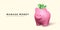 3D realistic piggy bank. Pink pig isolated. Business concept of money deposit and investment for web banner or poster