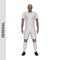 3D realistic soccer player mockup. Senegal Football Team Kit tem