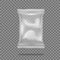 3D Realistic Transparent Pillow Plastic Food Bag
