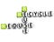 3D Recycle Reuse Reduse Crossword
