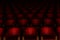 3d red cinema chairs