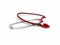 3d red stetoscope