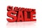 3D red text clearance sale