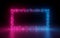 3d render, abstract background, screen pixels, glowing dots, neon light, virtual reality, ultraviolet spectrum, pink blue stage